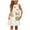 Yellow, variant on NLLSHGJ Poodle Skirts for Girls Size 6 Girls Fashion Cute Spring and Summer Printed Round Neck Sleeveless Casual Dress 1 Girls Santa Dress Dresses for Girls 12-14 Long
