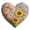 🍒 A_Hot#4924, variant on Heart Shaped Floral Throw Pillow Soft Fabric Romantic Home Decor for Couch Bed and Valentine Gifts