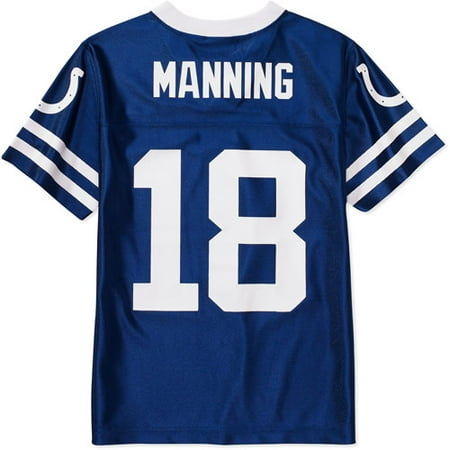 NFL - Boys' Indianapolis Colts #18 Peyton Manning Jersey - Walmart.com