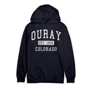 Ouray Colorado Classic Established Premium Cotton Hoodie