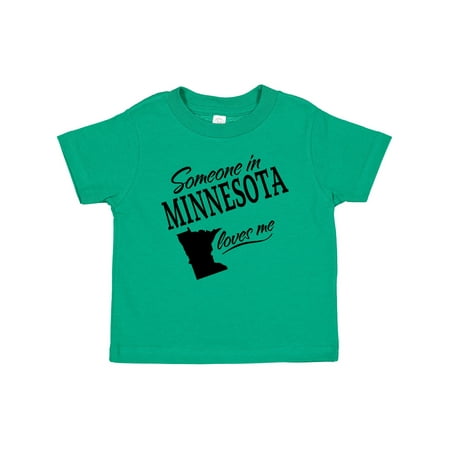 

Inktastic Someone in Minnesota Loves Me Gift Baby Boy or Baby Girl T-Shirt