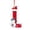 L, variant on Anhility Initials Christmas Ornaments for Tree 2D Acrylic Personalized Snowman Decorative Monogram Pendants with Santa Hat 26 Letters Christmas Hanging Decorations for DIY Crafts Xmas Home Decor, K