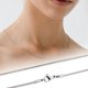 thumbnail image 4 of Colgante Clásico de Plata Blanco Exquisito Accesorio Adecuado para Cualquier Ocasión, 4 of 8