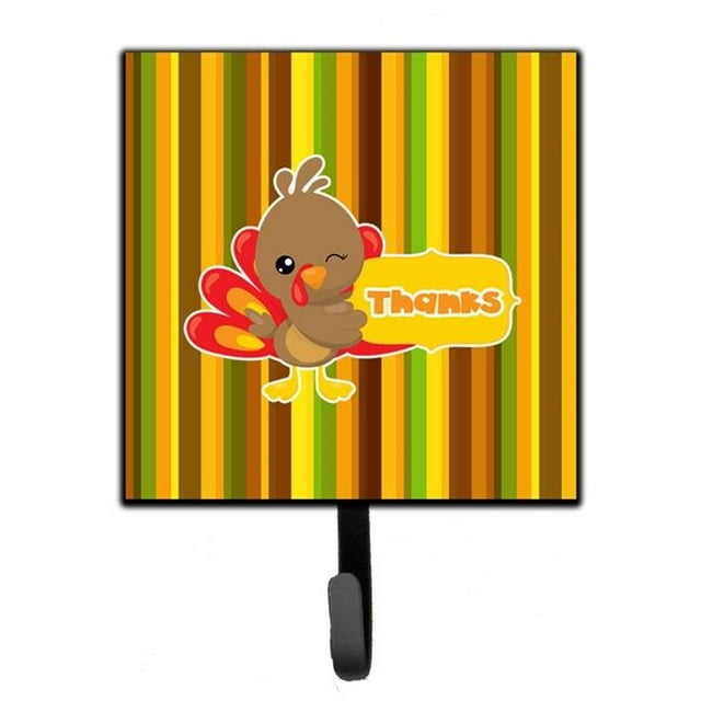 Carolines Treasures BB7116SH4 Thanksgiving Turkey Thanks Leash or Key Holder