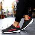 thumbnail image 6 of Mepaouo Sports Shoes Mens Lace-Up Wide Width Gym Workout Sneakers Fashion Basketball Shoes All Seasons, 6 of 8