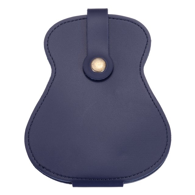 Estuche para Picos de Guitarra Uxcell de Cuero PU Artificial para Guitarra Acústica Eléctrica Color Azul