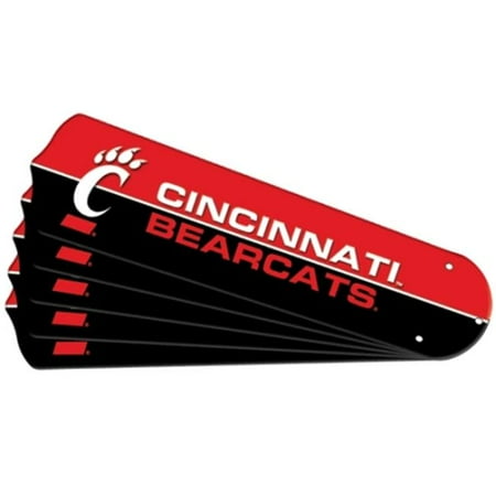 

Ceiling Fan Designers 7992-CIN New NCAA CINCINNATI BEARCATS 42 in. Ceiling Fan Blade Set