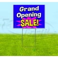 thumbnail image 1 of Grand Opening Sale (18" x 24") Yard Sign, Includes Metal Step Stake, 1 of 6