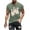 Army Green, variant on Mens Shirts Halloween Ghost Pumpkin T-shirt Short Sleeved Printed Round Neck Blouses Army Green M T-shirts for Men