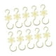 thumbnail image 5 of 10 ganchos para adornos navideños, soporte multifuncional para calcetines con forma de copo de nieve Oro, 5 of 9