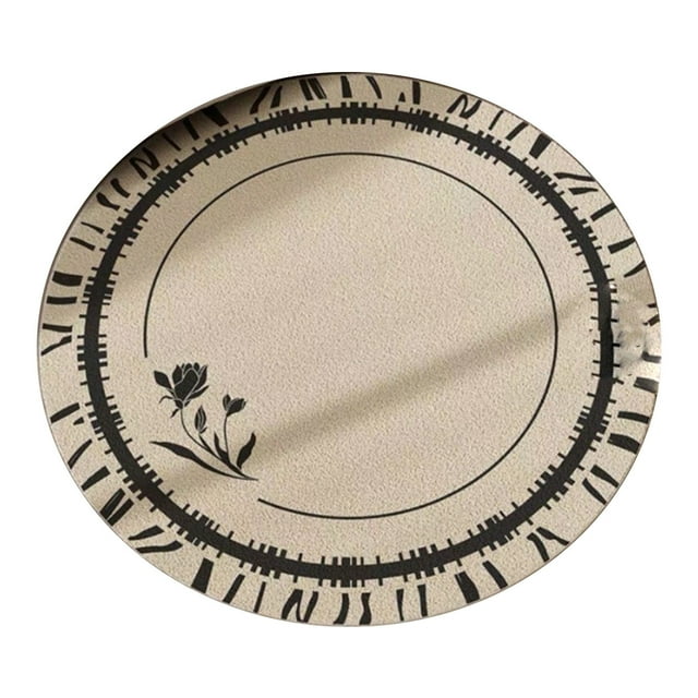 Living Room Decor,Round Carpet Living Room Coffee Table Blanket Bedroom Bedside Blanket Cloakroom Rocking Chair Floor Mat,Living Room Chairs,Coffee Tables for Living Room,Round Coffee Table