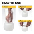 thumbnail image 2 of Revestimientos para vasos de pintura Wagner 529071, paquete de 5 unidades, para facilitar la limpieza, 2 of 7