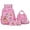 Red, variant on Lightweight School Bookbag For Elementary Adjustable Straps Cute Backpack Brown
