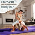 thumbnail image 5 of Polar Aurora Gymnastics Mat 4'x10'x2" Floding Interlocking Gymnastics Mats with Carrying Handles Thick Gym Mat(Violet), 5 of 8