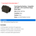 thumbnail image 2 of Front Sway Bar Bushing - Compatible with 2006 - 2013 Land Rover Range Rover Sport 2007 2008 2009 2010 2011 2012, 2 of 2