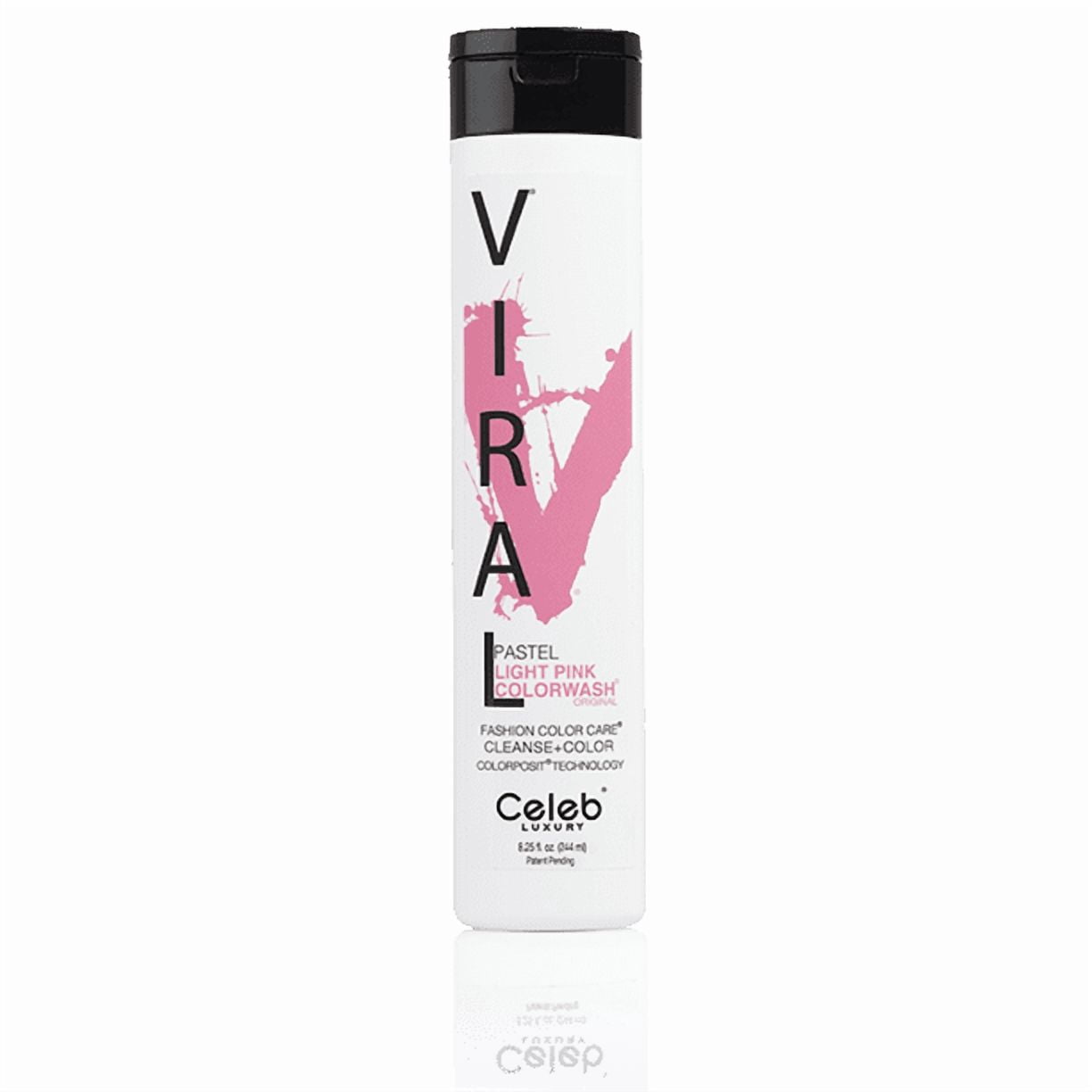 Celeb Luxury Viral Light Pink Color Wash Professional Hair Coloring Tool Kit