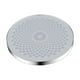 thumbnail image 2 of Rain Shower Head 9 Inch | Silver Finish | Pressure Boosting Large Bathroom Spray Nozzle | Rust Resistant Seamless One Piece | Eco Friendly Water Efficient | Single Head | 22.8x22.8x5cm, 2 of 6