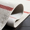 thumbnail image 5 of SAFAVIEH Orwell Caelestinus Striped Runner Rug, Ivory/Rust, 2'2" x 9', 5 of 8