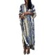 thumbnail image 1 of Xishao Mujer Vestido de Playa Verano Bordado Cubrir Bikini Camisola y Pareos Cover up A-Azul A-Azul Xishao ropa, 1 of 2