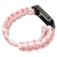 thumbnail image 4 of Funda protectora de reloj Paracord 2 en 1 Compatible con Redmi Band 2 Smartwatch rosa blanco, 4 of 12