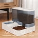thumbnail image 5 of Large Capacity Cat Automatic Feeder Water Dispenser Wet and Dry Separation Dog Food Container Drinking Water Bowl Pet Supplies ShopWise Round, 5 of 15