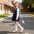 thumbnail image 7 of Miaoju Girls Dress Shoes-Mary Jane Shoes for Girls Low Heel Princess Hook and Loop Dress Shoes Party Wedding Flats for Little/Big Kids, 7 of 7