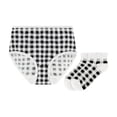 thumbnail image 4 of Wonder Nation Girls Cotton Underwear & Socks Bundle, 14-Pack, Sizes 4-16, 4 of 17