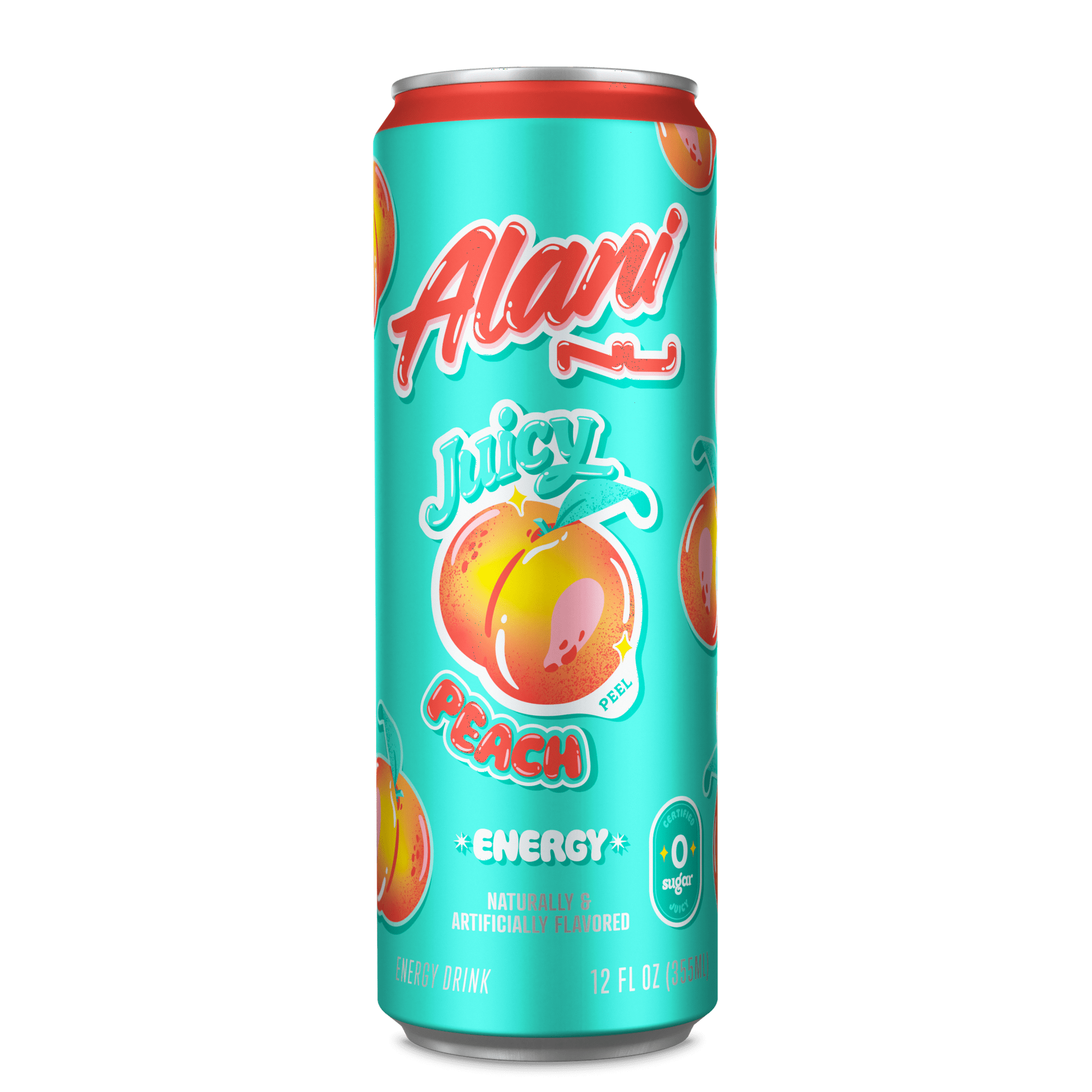 Alani Nu, Juicy Peach, 12 fl oz, Single Can