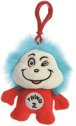 Details about   Aurora 4" Thing 2 Clip On Dr Seuss 