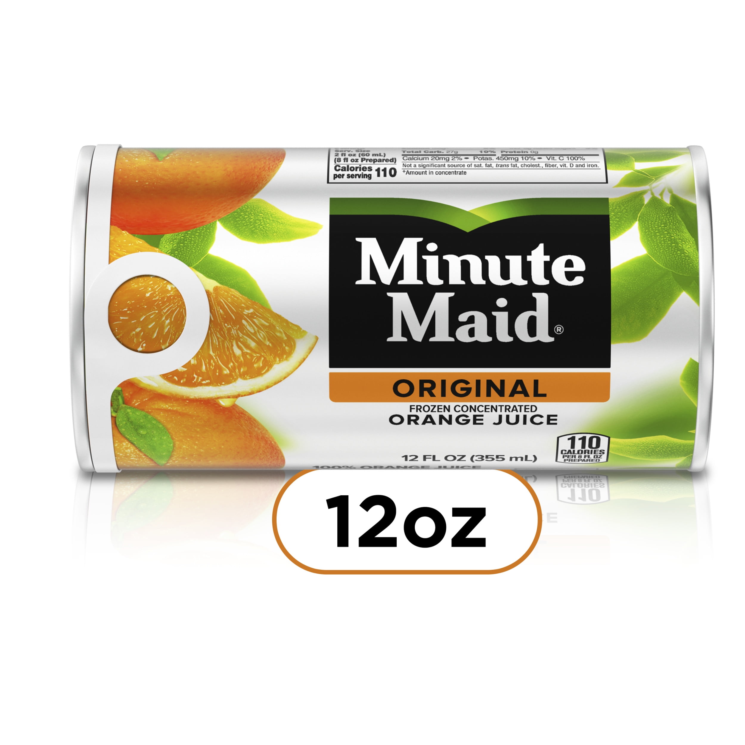 Minute Maid Original Orange Fruit Juice Frozen Concentrate, 12 fl oz Can