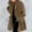Khaki, variant on Womens Winter Wool Coat Trench Jacket Ladies Warm Slim Long Overcoat Outwear Woman Coat Jacket plus Size Womens Clothes Camping Jacket Women Western Leather Coat Womens plus Size Coat Belted Wool
