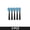 5 PCS BK, variant on YUNCHI Replacement Electric Toothbrush Head Dupont Bristle Brush Refill For Fairywill Toothbrush Refills FW-D1/FW-D3/FW-D7