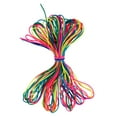 thumbnail image 4 of Cuerda de Paracaídas RainBow de 101 Pies Y 4 Mm, Cuerda de Paracaíd 7 , as Trenzadas, Accesorios Decorativos shamjiam Paracord de poliéster resistente., 4 of 8