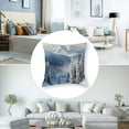 thumbnail image 5 of Ullo0ord Winter Mountains Panorama' Photography Throw Cushion Pillow Cover for Living Room, Sofa 18x18in, 5 of 7