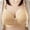 Beige A5, variant on loopsun for Womens Plus Size Bra,Woman's Embroidered Glossy Comfortable Breathable Bra Underwear No Rims
