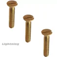 thumbnail image 3 of 6-32 X 5/16" Solid Brass Machine Screws Flat Head Slotted Quantity 100, 3 of 3