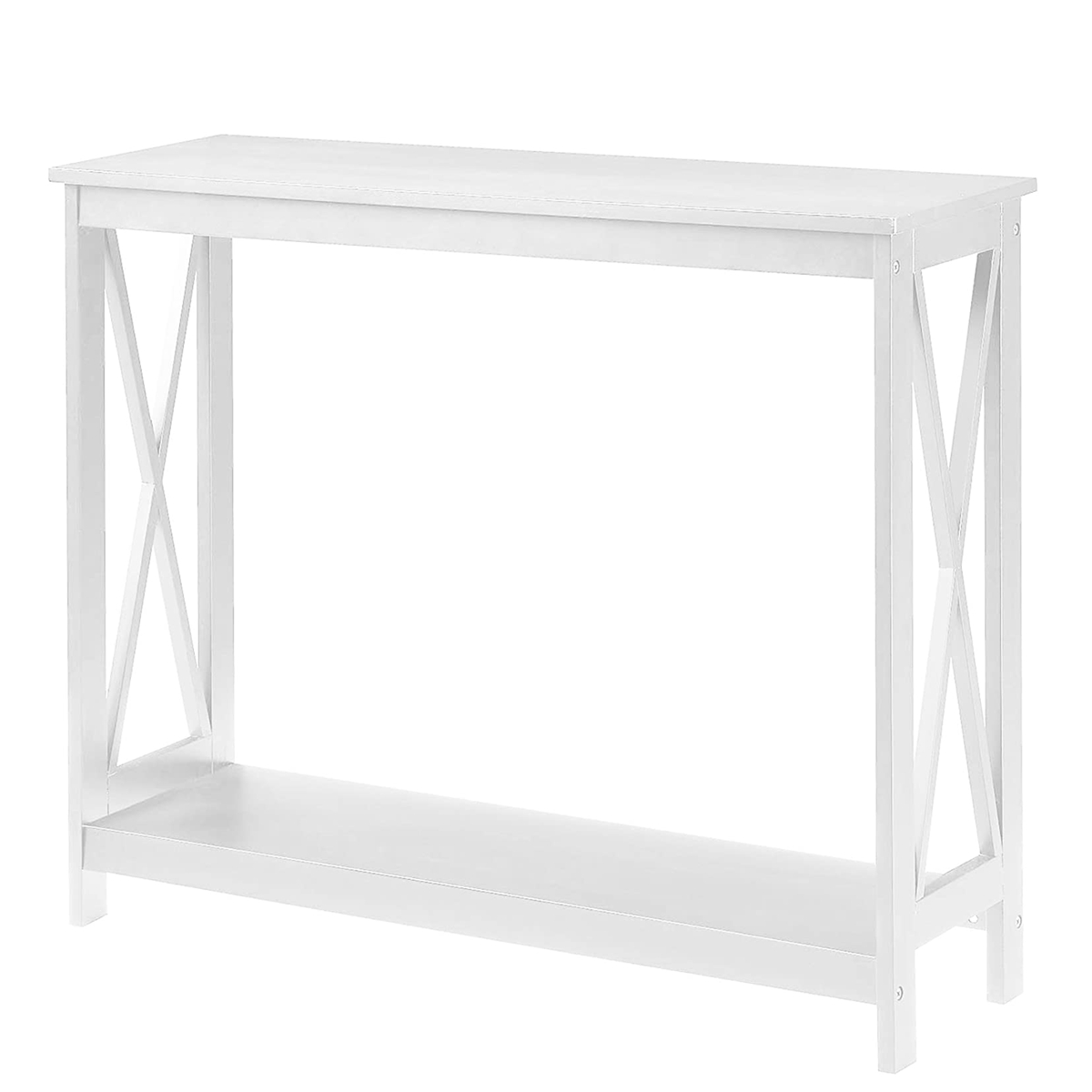 Home Office Console Table for Storage Multiple Finishes Farmhouse