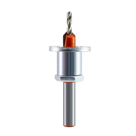 

RYGRZJ Cone Hole Drill 3.0*8 Countersink Drill Bit Cone Hole Bolt Installation Drill Bit Hole Opener Alloy Step Limit Cone Hole