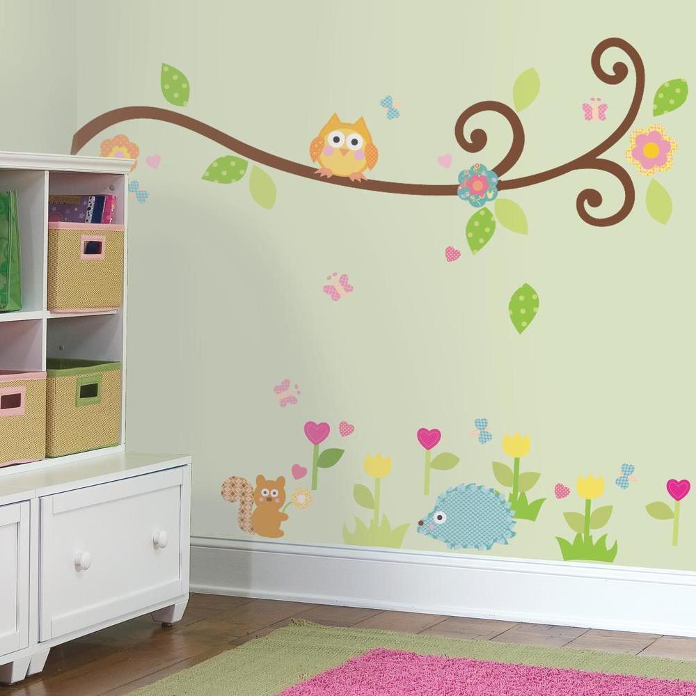 Scroll Tree Branch Wall Decals - image 3 of 6