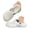 White, variant on Pandaie Men Orthopedic Clogs Arch Support Garden Shoes Comfortable Slip on Closed Sandals Adjustable Strap Summer Slippers Black,7.5