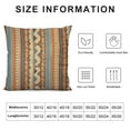 thumbnail image 5 of Nawypu  Throw Pillow Cover Tribal Patterns Vintage Style Geometric Indian Native Southwestern Pattern Square Pillow Case Cushion Cover for Home Car Decorative, 5 of 5