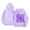 Purple, variant on Linfrsh Women's Pullover Hoodies Teen Girls Trendy Fall Fashion Tops Hooded Sweatshirts (Light Gray,2XL)