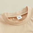 thumbnail image 4 of WIBACKER Toddler Baby Girl Boy Summer Clothes Short Sleeve T Shirt Casual Shorts Sets Sister Brother Matching Outfits, 4 of 9
