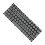 Piartly Notebook Gray Keyboard Office Input Device Fluent Typing Repair Parts with Backlit Replacement for Lenovo ideapad S540-14