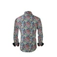 thumbnail image 2 of Mens PREMIERE Long Sleeve Button Down Dress Shirt COLORFUL DESIGNER PAISLEY, 2 of 3