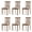 Light Brown, variant on Wooden Windsor Dining Chairs Set of 2,for Kitchen,Dining Room, Black