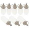 thumbnail image 4 of BRIGHTFUFU 8pcs Botellas exprimidas de la ensalada de plástico Botellas de aderezo de la cocina Gadgets, 4 of 7