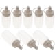 thumbnail image 4 of BRIGHTFUFU 8pcs Botellas exprimidas de la ensalada de plástico Botellas de aderezo de la cocina Gadgets, 4 of 7
