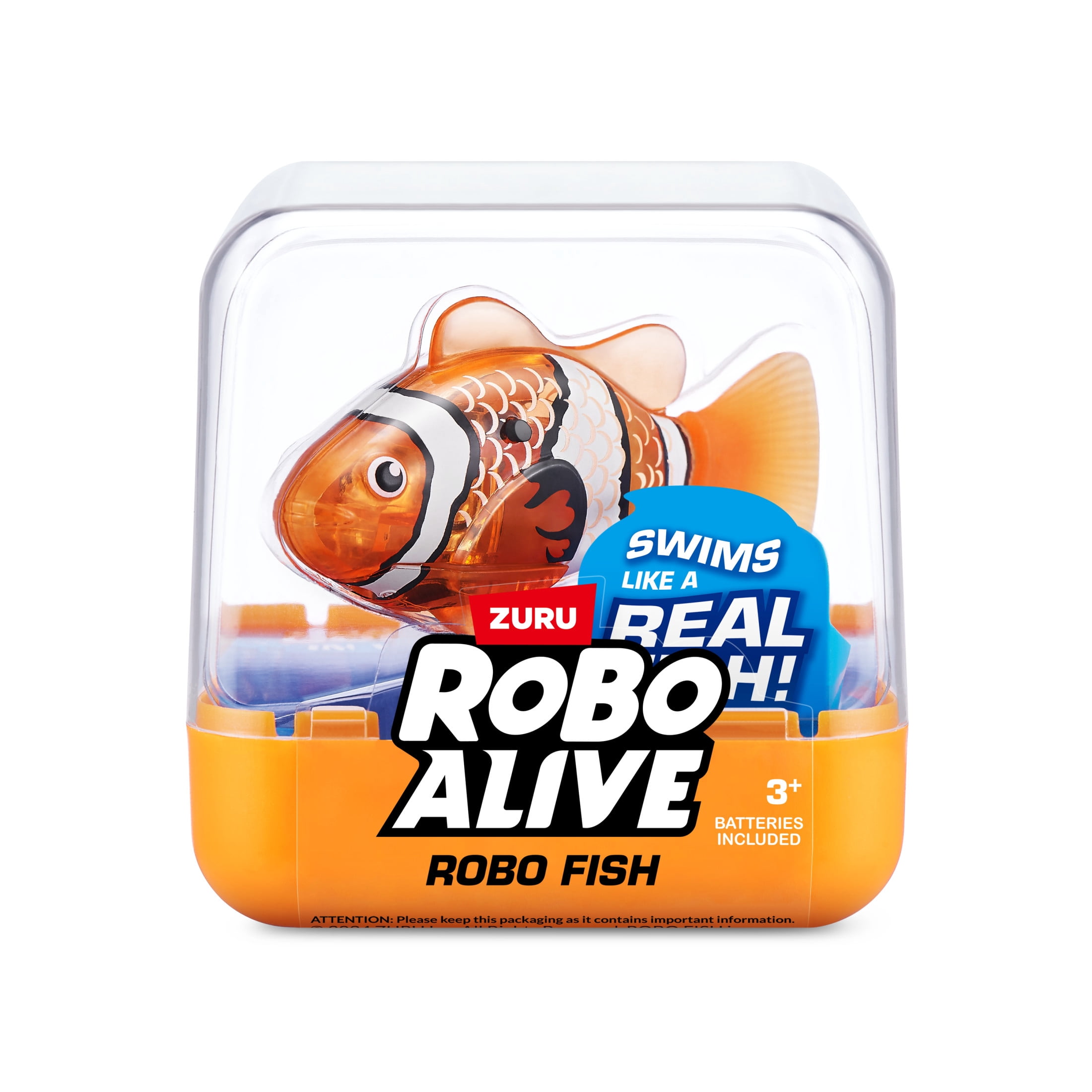 Robo Fish Series 3 Robotic Swimming Fish (Orange) by ZURU
