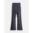 thumbnail image 2 of Athletic Works Girls Athletic Butter Core Flare Leggings, Sizes 4-18, 2 of 3